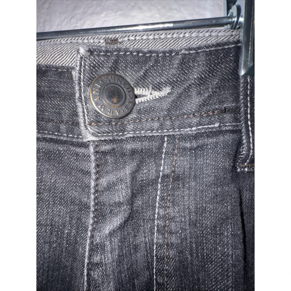 Vintage Armani Exchange Black Jeans Men's Size 34X34 Made in USA 🇺🇸 AE